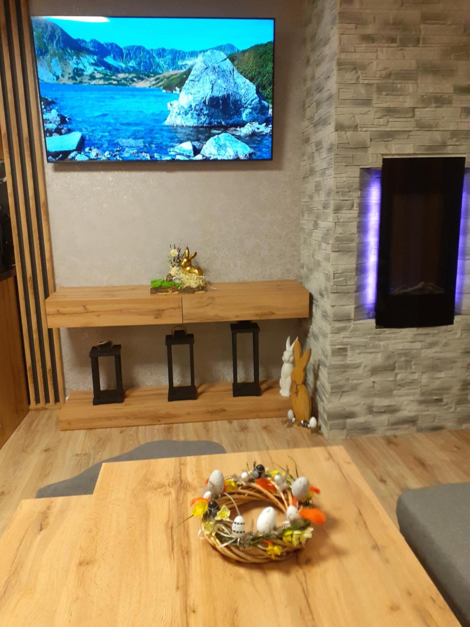 Apartament Tatravika Z Basenem I Widokiem Косцелиско Экстерьер фото